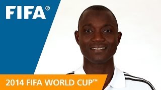 Referees at the 2014 FIFA World Cup™ BAKARY GASSAMA [upl. by Toshiko]