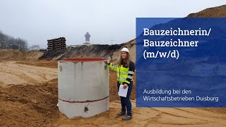 BauzeichnerinBauzeichner mwd Ausbildung bei den Wirtschaftsbetrieben Duisburg [upl. by Meridel561]