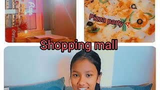 aaj ham shopping mall mein pizza party kiya🍕🍕🍕🍕chhath puja video is coming soon as soon [upl. by Nosrac]