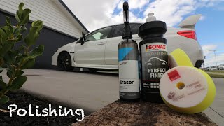 Compounding amp Polishing  Detailing The 2019 WRX STi Part 25 [upl. by Cavanagh]