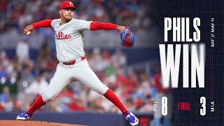 Phillies vs Marlins Game Highlights 51124  MLB Highlights [upl. by Walling180]