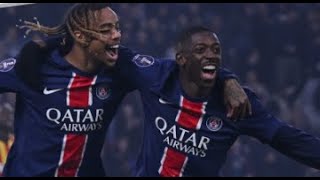 Paris SaintGermain 10 RC Lens Résumé  Ligue 1 202425 [upl. by Leizahaj]