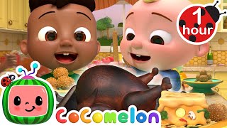 Thanksgiving Dinner Song with JJ and Cody  CoComelon Nursery Rhymes amp Kids Songs [upl. by Onibas]