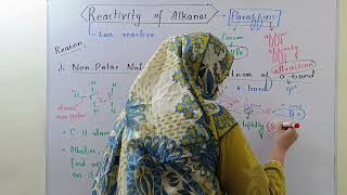 Why Alkanes are called Paraffins  Reactivity of Alkanes  Chapter  8  Chemistry 12  MDCAT  PTB [upl. by Aligna]