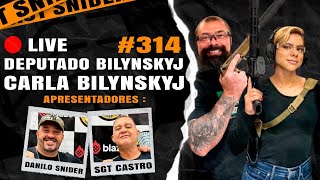 AO VIVO PAULO BILYNSKYJ E CARLA BILYNSKYJ  SNIDERCAST 314 [upl. by Inafets]