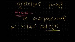 Centralizer and normalizer of subset of a group Centre of a group Eamples of Dihedral groups [upl. by Marja]