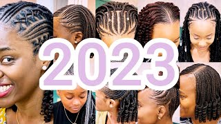 2023 Amazing African Traditional Braids Hairstyles Inspiration  Latest Cornrows African Braids [upl. by Mukul964]