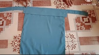 niqab nose piece stitching double patti wali nose piece niqab tutorial [upl. by Enialed172]