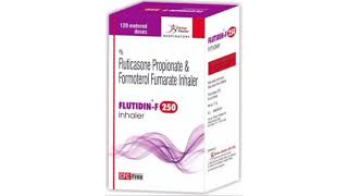 FLUTIDIN F 250 inhaler Fluticasone Propionate amp Formoterol Fumarate Inhaler [upl. by Mandal609]