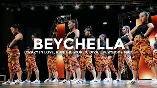 Beyoncé  Crazy In Love Run The World Diva Everybody Mad Dance Video [upl. by Aldrich]