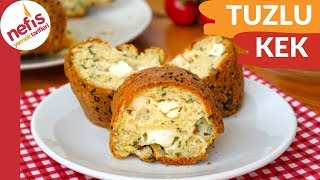 BÖREK TADINDA MUHTEŞEM Tuzlu Kek Tarifi [upl. by Mellar]