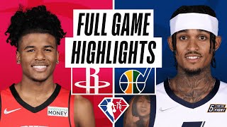 ROCKETS at JAZZ  FULL GAME HIGHLIGHTS  February 14 2022 [upl. by Larcher]