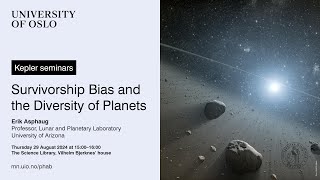 Kepler Seminars Survivorship Bias and the Diversity of Planets [upl. by Irap958]