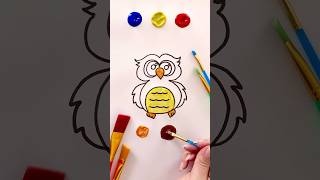 Paint and Learn Colors kids kidslearning kidsactivities painting educationalplay sensoryplay [upl. by Meris]