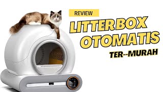 REVIEW LITTER BOX OTOMATIS WIFI Termurah tapi Worth It BANGET [upl. by Mather]