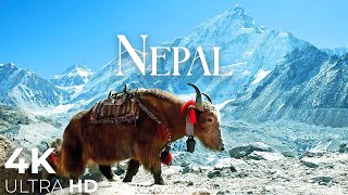 NEPAL4K  Scenic Relaxation Film with Peaceful Relaxing Music and Nature Video Ultra HD [upl. by Aierbma901]