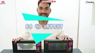 Redragon Fizz K616 Pro 60 Layout keyboard  Unboxing amp detailed Review Knockout CreatorSunny Soni [upl. by Souvaine]