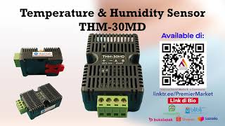 Konfigurasi Modbus Poll pada Temperature and Humidity Sensor THM30MD dengan SHT30 [upl. by Darsie]