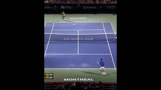 Nadal vs Djokovic TENSE match 👀🔥 tennis [upl. by Adora594]