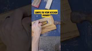 Easy Fix YOUR CABINET DRAWERS woodworking diyprojects howto carpentry circularsaw [upl. by Dichy]