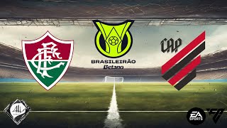 Fluminense x Athletico Paranaense  17 rodada Brasileirão 2024  EA FC [upl. by Donnie]