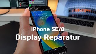 iPhone SE2 2020  SE3 2022  8 Display Reparatur Wechsel Tausch  How It‘s Made  no Tutorial [upl. by Adnesor]