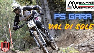 pista GARA VAL DI SOLE coppa ITALIA DOWNHILL 2024 FREE PRACTICE [upl. by Brookes]