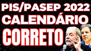 CALENDÁRIO OFICIAL PISPASEP 2022 PAGAMENTOS NO CALENDÁRIO 2024  DATAS DE SAQUE DO ABONO SALARIAL [upl. by Alyakam9]