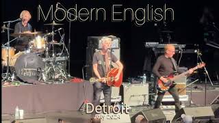 Modern English  Meadow Brook Amphitheatre  Detroit [upl. by Analah]