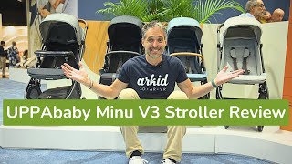 UPPAbaby Minu V3 Stroller Full Review  Best Lightweight Travel Strollers 2025 [upl. by Brunhilda]