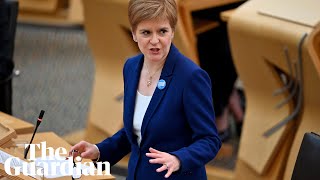 Coronavirus Nicola Sturgeon announces 5tier lockdown system for Scotland – watch live [upl. by Agbogla]