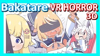 【Hololive】Watame Fubuki amp Flare Bakatare domo【3D VR Horror】【Eng Sub】 [upl. by Hanford922]