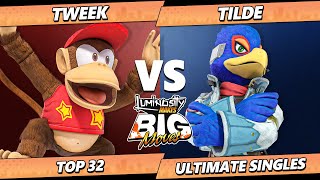 LMBM 2024  Tweek Diddy Kong Vs Tilde Falco Smash Ultimate  SSBU [upl. by Dorren]