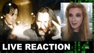 The Matrix Resurrections Trailer REACTION  The Matrix 4 [upl. by Moran91]