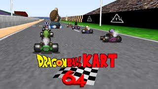 Dragon Ball Kart 64 Mod HD Textures Piccolo Full Screen 169 Gameplay Android [upl. by Ardnasak959]