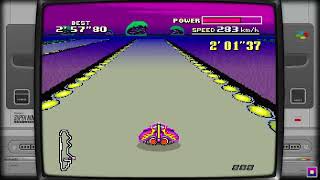 FZero Port Town II Practice Super Nintendo Super Famicom SNES Emulated [upl. by Vassily]