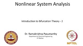 Introduction to Bifurcation Theory 2 [upl. by Moll]