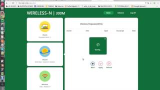 CONFIGURACION REPETIDOR WIFI WIRELESSN 300M [upl. by Ailelc]