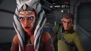 Star Wars Rebels  Ahsoka Tano amp Darth Vader sense each other 1080p [upl. by Behah]