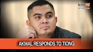 Akmal responds to Tiong over signboard issue [upl. by Mossman]