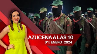 Celebran el 30 aniversario del EZLN en Chiapas [upl. by Obie]