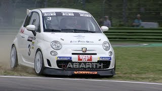 Trofeo Abarth 500 a Imola 2018 [upl. by Nnadroj]