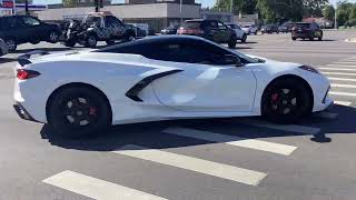 Spotted another Chevrolet C8 Corvette Stingray Convertible in Oak Lawn Illinois [upl. by Sumetra]