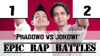 SkinnyIndonesian24  Prabowo vs Jokowi  Epic Rap Battles of Presidency [upl. by Drauode320]