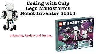 Lego Mindstorms Robot Inventor 51515 first look and review [upl. by Etta]