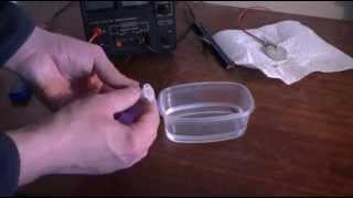 How to electroplate silver on copper using silver nitrate [upl. by Kandy]