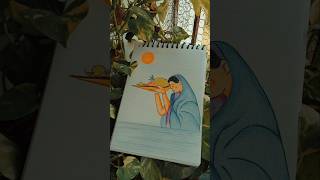 Chhath Puja special painting chhathpuja bihar today easydrawing artdrawing artist tiktok [upl. by Eissac225]