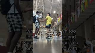 ion even wanna hoop nm😭 basketball funny sports trending tiktok mikejuniorhoops [upl. by Ettelliw]