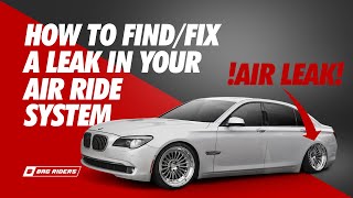 How to Find and Fix an Air Ride Leak [upl. by Enisaj505]