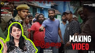 Viduthalai Part 1  Making Video  Vetri Maaran  Ilaiyaraaja  Soori  Vijay Sethupathi [upl. by Resneps]